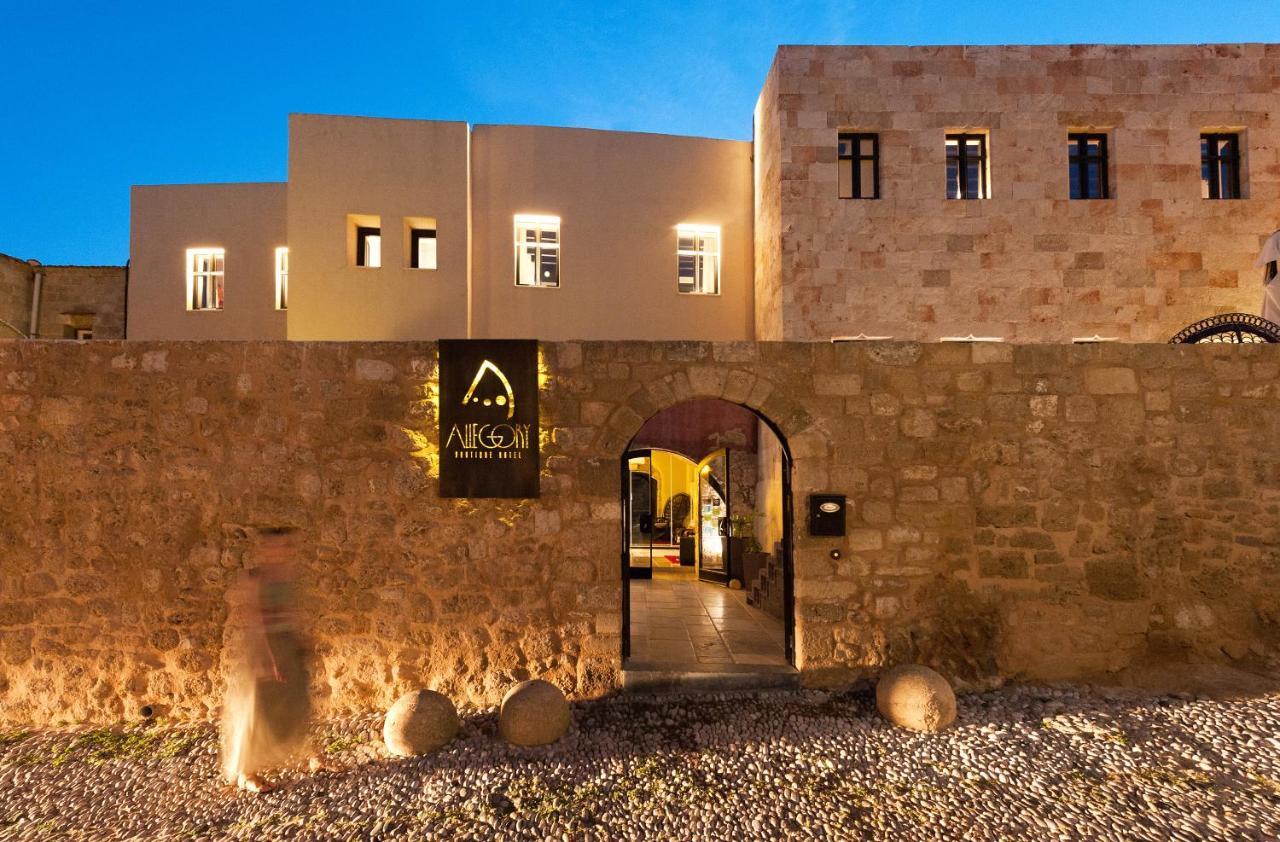Allegory Boutique Hotel Rhodes City Esterno foto
